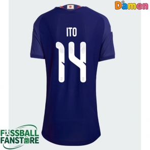 Japan Junya Ito #14 Replik Heimtrikot Damen WM 2026 Kurzarm